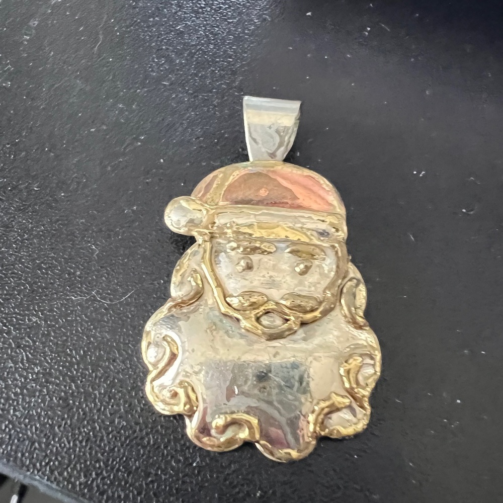 Santa charm for necklace